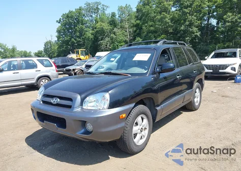 2005 Hyundai Santa Fe Gls/Lx из США, поврежденный, VIN KM8SC73E25U938352